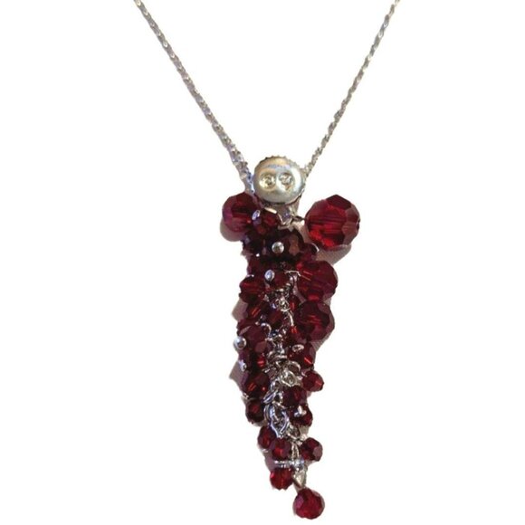 SWAROVSKI crystal rhodium necklace - Picture 1 of 7